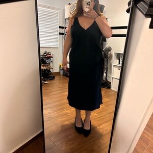 A New Day Black Midi Dress